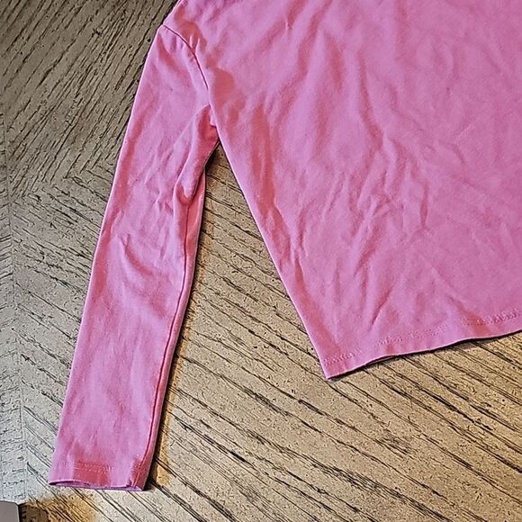 Pink long sleeve top size XS 4-5 - Picture 2 of 6